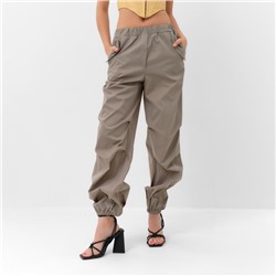 Брюки женские карго MIST, серые, размер 44-46 (М)