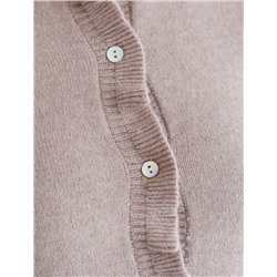 Кардиган из пряжи с кашемиром