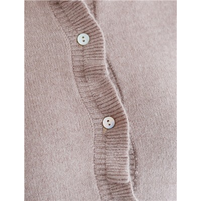 Кардиган из пряжи с кашемиром