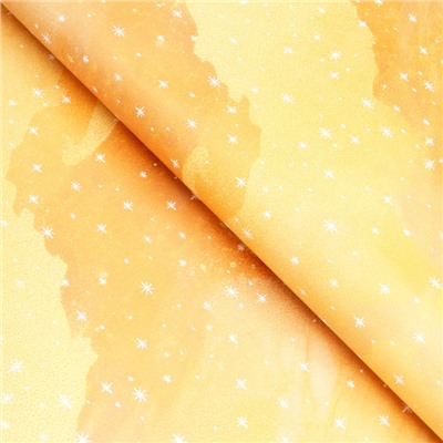 Бумага упаковочная новогодняя «С Новым годом», глянец, двусторонняя, 80 г/м², 50×70 см