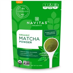 Navitas Organics, Органический порошок матча, 85 г