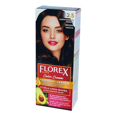 Краска для волос Florex Super 2.5 Коричневый мокко