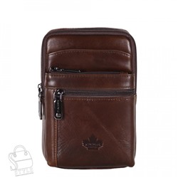 Сумка мужская кожаная кожаный 325016Z coffee Zinimsk