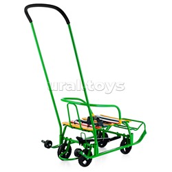 Санки детские "Мишутка-1" Универсал (зеленый) в коробке