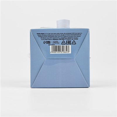 Коробка подарочная новогодняя складная «Снеговик», 7×7×7 см