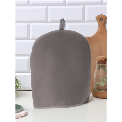 Грелка на чайник Этель Home collection grey 28×28 см, 56% лён, 44% хлопок