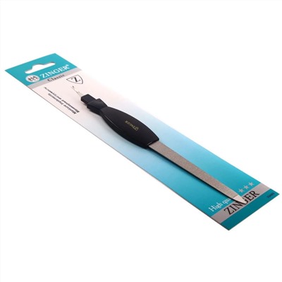 Zinger Пилка для ногтей металлическая 2 в 1 с триммером / Classic FB-81, черный 6393