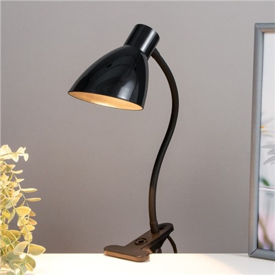 Настольная лампа 16700/1BK Е27 15 Вт черный RISALUX