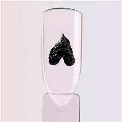 Гель для ногтей, гипсовый, фактурный, 8 мл, LED/UV, чёрный