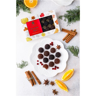 Мармелад "Настроение дарить" - без сахара /глинтвейн,апельсин,имбирь/ 210г / ТМ Сибирский кедр