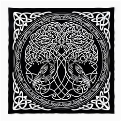 Скатерть для гадания «Древо жизни», бархатная, 50×50 см