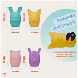 Силиконовые разборные игрушки для купания