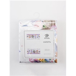 Скатерть Этель «Цыплята и куличи» 110×147 см, 100% хлопок, саржа 190 г/м²