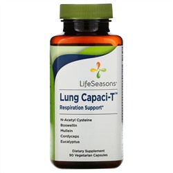LifeSeasons, Lung Capaci-T, 90 Vegetarian Capsules
