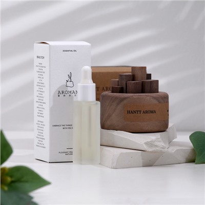 Набор деревянный диффузор Hantt Aroma, османтус, с эфирным маслом 10 мл, в коробке