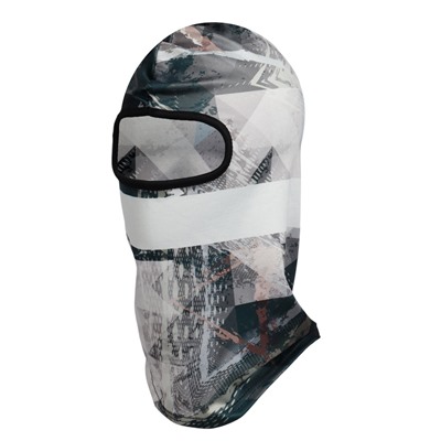 Маска-балаклава Gray Shapes, размер универсальный, серая