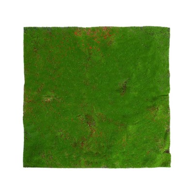 Мох искусственный, декоративный, полотно 1 × 1 м, рельефный, камни, Greengo