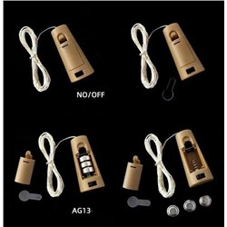 Гирлянда пробка для бутылки, белый свет