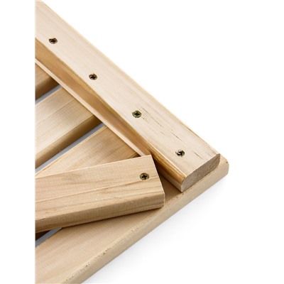 Трапик для бани и сауны, 100×50 см, деревянный