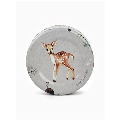 Свеча ароматическая «С Новым годом», аромат карамель, диаметр 4.8 см