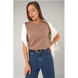 Женская базовая хлопковая футболка Happyfox