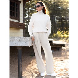 Свитер из пряжи с кашемиром