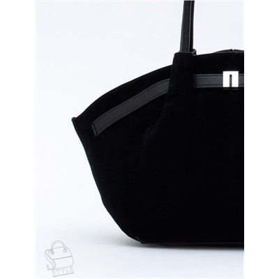 Сумка женская кожаная 2346YF black Polina&Eiterou