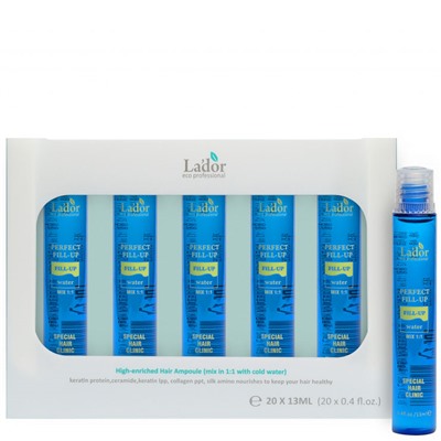 LADOR Филлер для восстановления структуры волос 20 шт х 13 мл