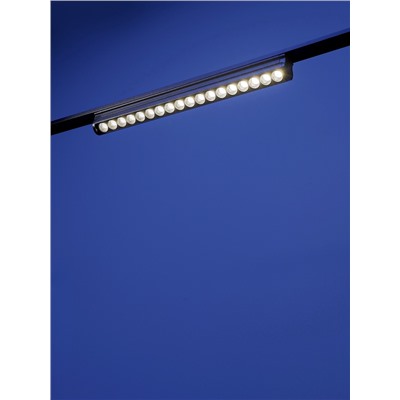 Трековый светильник FTL-006, серия Flat, поворотный, 18 Вт, 48 В, 4000К, 340 мм, чёрный, свечение нейтральное белое