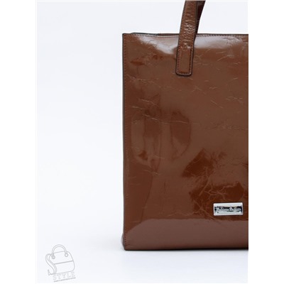 Сумка женская кожаная 91147SP brown Velina Fabbaino-Safenta в Новосибирске