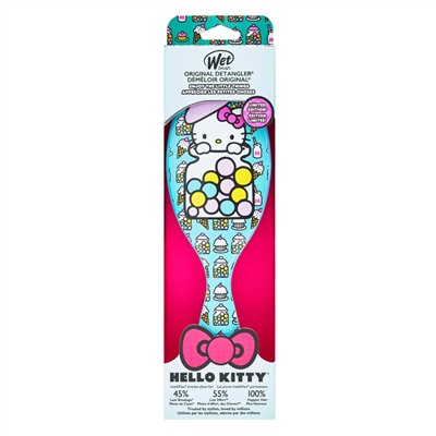 Wet Brush Расчёска для спутанных волос / Original Detangler Hello Kitty Bubble Gum Blue 18438