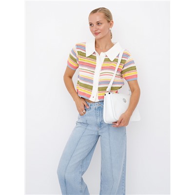 Сумка 0529C white Polina&Eiterou