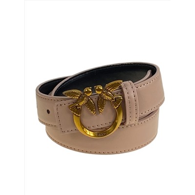 Ремень женский из искусственной, цвет бежевый