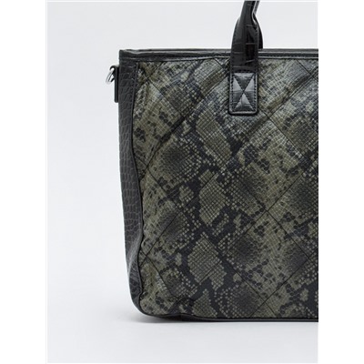 Сумка 58274S green Velina Fabbiano-Safenta