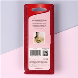 Лапка для швейных машин, для присбаривания, с адаптером, 3×1.7×1.7 см