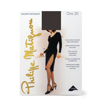 Колготки классические, Philippe Mantignon, Oro 20