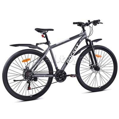Велосипед 29" Rocket Crater Pro 29, цвет серый, размер 17,5"