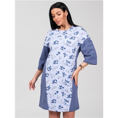 Наоми - туника синий