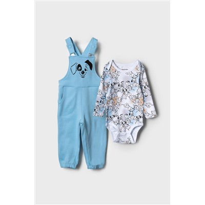 Комплект детский трикотажный для мальчиков: боди, полукомбинезон PLAYTODAY, 1240172