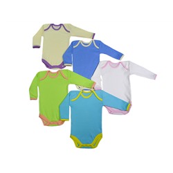 Боди на кнопках длинный рукав (ИПБ550)