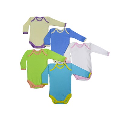 Боди на кнопках длинный рукав (ИПБ550)