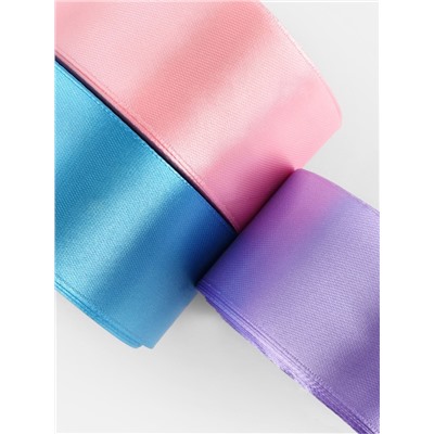 Атласная лента, набор 3 шт. «Ариэль», 40 мм, 23±1 м