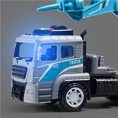 Машина "СтройЛидер" (свет, звук) в коробке