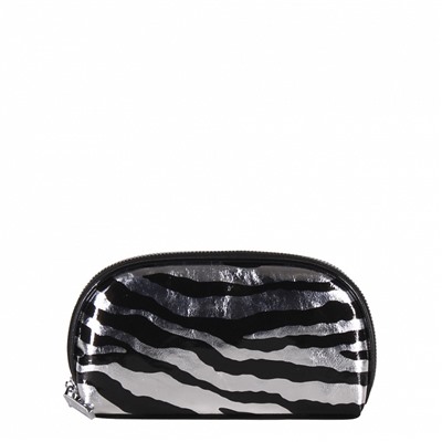 Косметичка 7100-21 zebra black silver Velina Fabbiano-Safenta