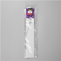 Заколка для волос светодиодная «Снеговик» 33×4 см, 1 LED, батарейки LR1130×2 (в комплекте), свечение белое