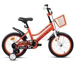 Велосипед 14" Rocket Basic, цвет коралловый