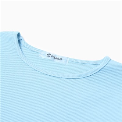 Лонгслив женский, голубой, размер 42-46