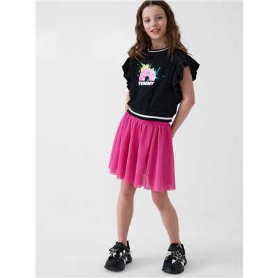 Юбка-легинсы трикотажные для девочек