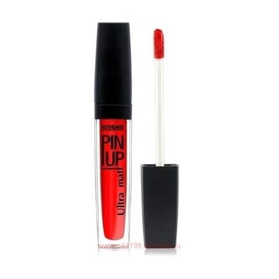 LUXVISAGE Блеск для губ Pin Up Ultra Matt тонt 29 red flower 5мл