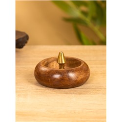 Подставка под благовония, 7×7×4.6 см, дерево шишам